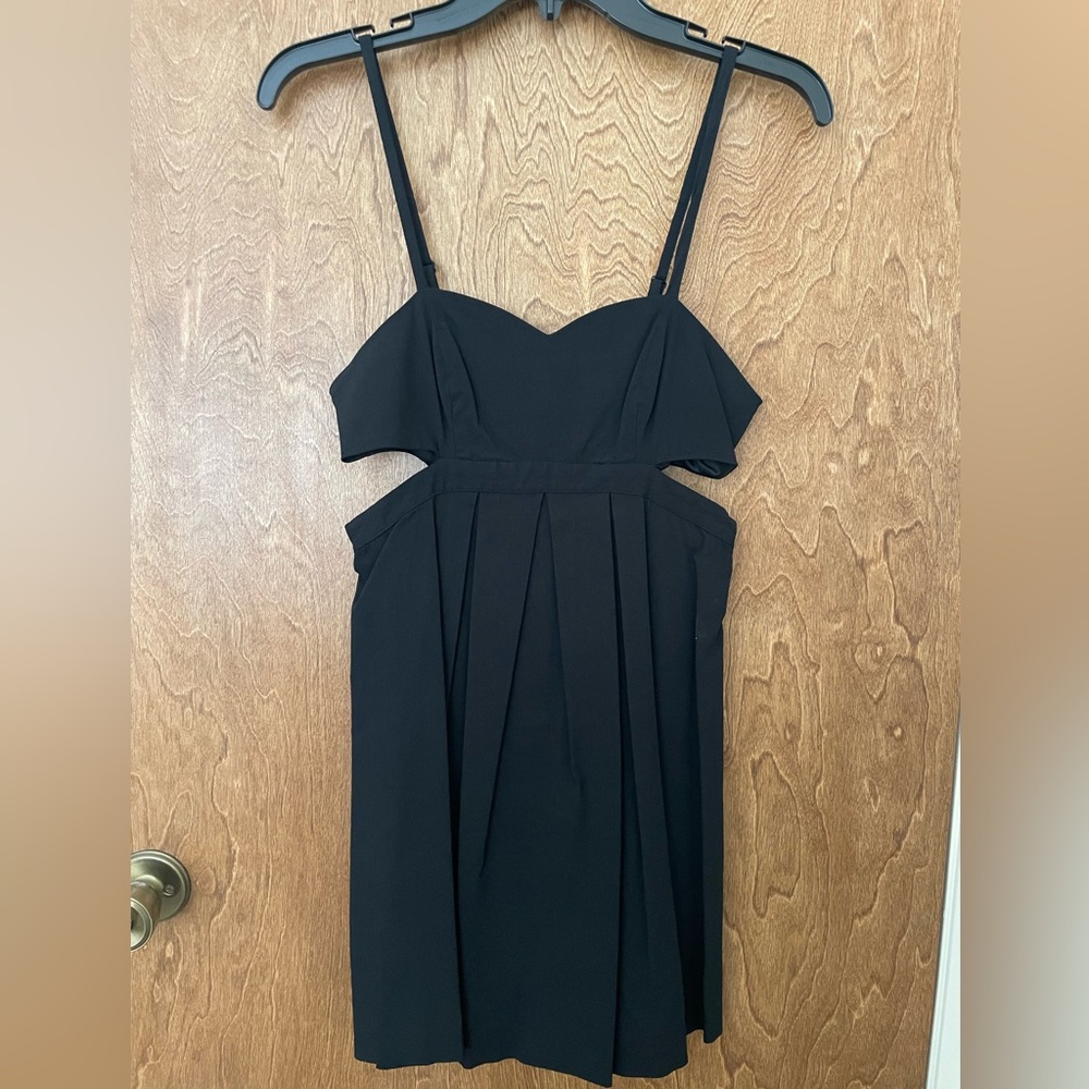 Black cutout dress. Small.